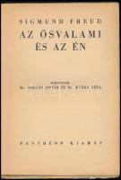 Sigmund Freud: Az ősvalami és én. Bp., é.n., Pantheon. Kiadó papírkötés, kissé foltos borítóval