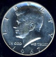 USA 1967. 1/2$ Ag "Kennedy" T:1/2+