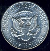 USA 1967. 1/2$ Ag "Kennedy" T:1/2+