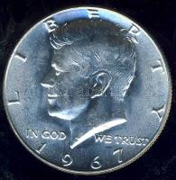 USA 1967. 1/2$ Ag "Kennedy" T:1/2+