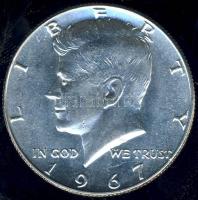 USA 1967. 1/2$ Ag "Kennedy" T:1/2+
