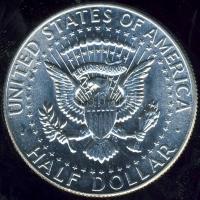 USA 1967. 1/2$ Ag "Kennedy" T:1/2