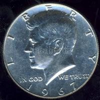 USA 1967. 1/2$ Ag "Kennedy" T:1/2
