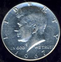 USA 1967. 1/2$ Ag "Kennedy" T:1/2