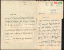 1966-72 Nagy Miklós (1924-2002) magyar irodalomtörténész, egyetemi tanár, 16 db levele Juhász Gézána...