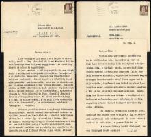 1966-72 Nagy Miklós (1924-2002) magyar irodalomtörténész, egyetemi tanár, 16 db levele Juhász Gézána...