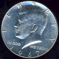 USA 1967. 1/2$ Ag "Kennedy" T:1/2