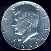 USA 1967. 1/2$ Ag "Kennedy" T:1/2