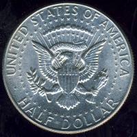 USA 1967. 1/2$ Ag "Kennedy" T:1/2