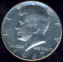 USA 1967. 1/2$ Ag "Kennedy" T:1/2
