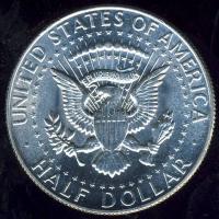 USA 1967. 1/2$ Ag "Kennedy" T:1/2