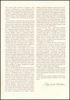 2004 Márai Sándor: Az egri bor. Bp., 2004, Jövendő. Kiadói papírmappában