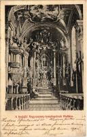 1905 Bodajk, Nagyasszony templom, főoltár, belső (fl)