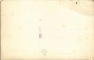 1934 Hévíz, nyaralók csoportképe. Ring Foto photo (fa)