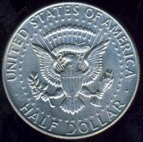 USA 1967. 1/2$ Ag "Kennedy" T:2