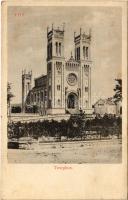 1911 Fót, Római katolikus templom. Divald Károly Fia kiadása (fl)