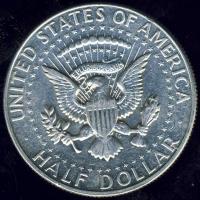 USA 1968D 1/2$ Ag "Kennedy" T:2