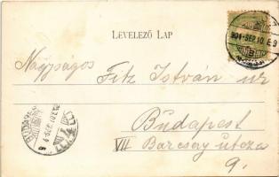 1904 Vác, Hétkápolna. Divald Károly 355. sz. (kis szakadás / small tear)