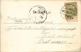 1905 Vác, Püspöki kastély. Divald Károly 165. sz. (EK)