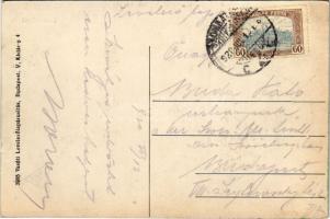 1920 Szombathely, Deák liget, Múzeum. Vasúti Levelezőlapárusítás 3985