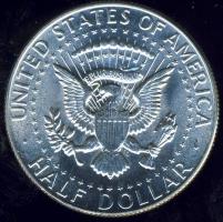 USA 1968D 1/2$ Ag "Kennedy" T:1/2
