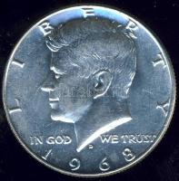 USA 1968D 1/2$ Ag "Kennedy" T:1/2