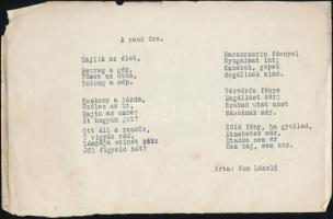 1942 Budapesti Deák téri ág. hitv. evangelikus testvéregyházak népiskolájának értesítője 20 p . + 3 ...