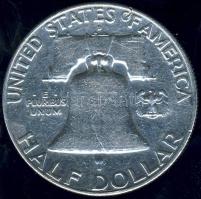 USA 1958. 1/2$ Ag "Franklin" T:2/3