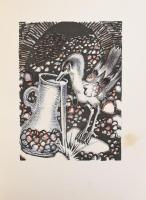 Fleischer Victor: Tierfabeln - állatmesék 24 litografált táblával Wien, é.n. Kunstverlag. Kiadói raj...