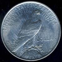 USA 1922D 1$ Ag "Peace" T:2