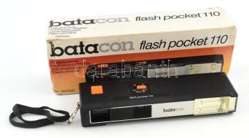 Batacon Flash Pocket 110 fényképezőgép eredeti dobozban.