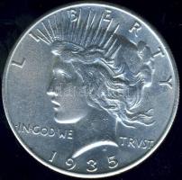 USA 1935. 1$ Ag "Peace" T:2