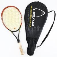 Head teniszütő, szép állapotban, kis kopásokkal, tokban h: 70 cm