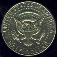 USA 1967. 1/2$ Ag "Kennedy" aranyozva T:1/2+