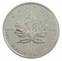 Kanada 2009. 5$ Ag II. Erzsébet / Juharlevél (31,1g/0.999) T:BU Canada 2009. 5 Dollars Ag Elizabeth II / Maple Leaf (31,1g/0.999) C:BU Krause KM#625