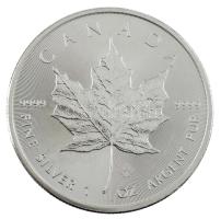 Kanada 2014. 5$ Ag II. Erzsébet / Juharlevél (31,1g/0.999) T:BU Canada 2014. 5 Dollars Ag Elizabeth II / Maple Leaf (31,1g/0.999) C:BU Krause KM#1601