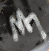 Majoros János: Retro kerámia váza. Mázas kerámia, jelzett, m: 20 cm