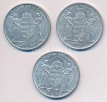 1943. 5P Al "Horthy Miklós születésének 75. évfordulójára" (3x) T:1-,2 
Adamo P8.3