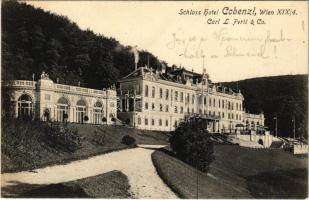 1912 Wien, Vienna, Bécs XIX. Schlosshotel Cobenzl / castle hotel (EK)