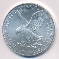 Amerikai Egyesült Államok 2021W 1$ Ag T:1 USA 2021W 1 Dollar Ag C:UNC Krause UC# 366