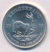 Dél-Afrika 2018. 1R Ag "Krugerrand" (1oz) T:1 fo.
South Africa 2018. 1 Rand Ag "Krug...