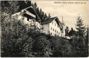 1919 Innsbruck (Tirol), Wallfahrt Heilig Wasser bei Igls / pilgrimage site, pilgrimage church (EK)