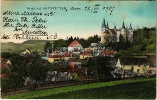 1907 Artstetten-Pöbring, Schloss Artstetten / castle (fl)