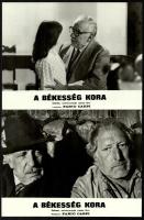 cca 1989 előtt készült ,,A békesség kora" című olasz film jelenetei és szereplői, 13 db vintage...