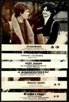 cca 1989 előtt készült külföldi filmek egy-egy jelenete, 21 db vintage produkciós filmfotó, ezüst zs...