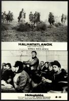 cca 1986 előtt, külföldön készült filmek egy-egy jelenete, 17 db produkciós filmfotó, ezüst zselatin...