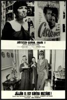 cca 1988 előtt, külföldön készült filmek egy-egy jelenete, 13 db produkciós filmfotó, ezüst zselatin...