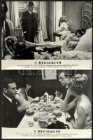 cca 1970 ,,A megalkuvó" című olasz - francia film jelenetei és szereplői, 13 db produkciós film...