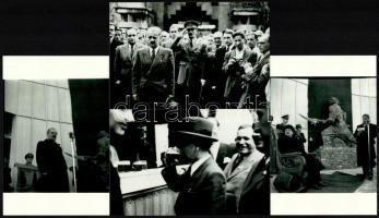 cca 1948 Tildy Zoltán (1889-1961) politikus, köztársasági elnök (1946-1948) különféle rendezvényeken...