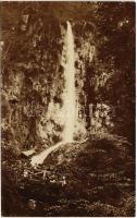 1909 Jankovac, Vodopad u Jankovcu / vízesés / waterfall. M. Ollrom (Orahovica Slav.) photo